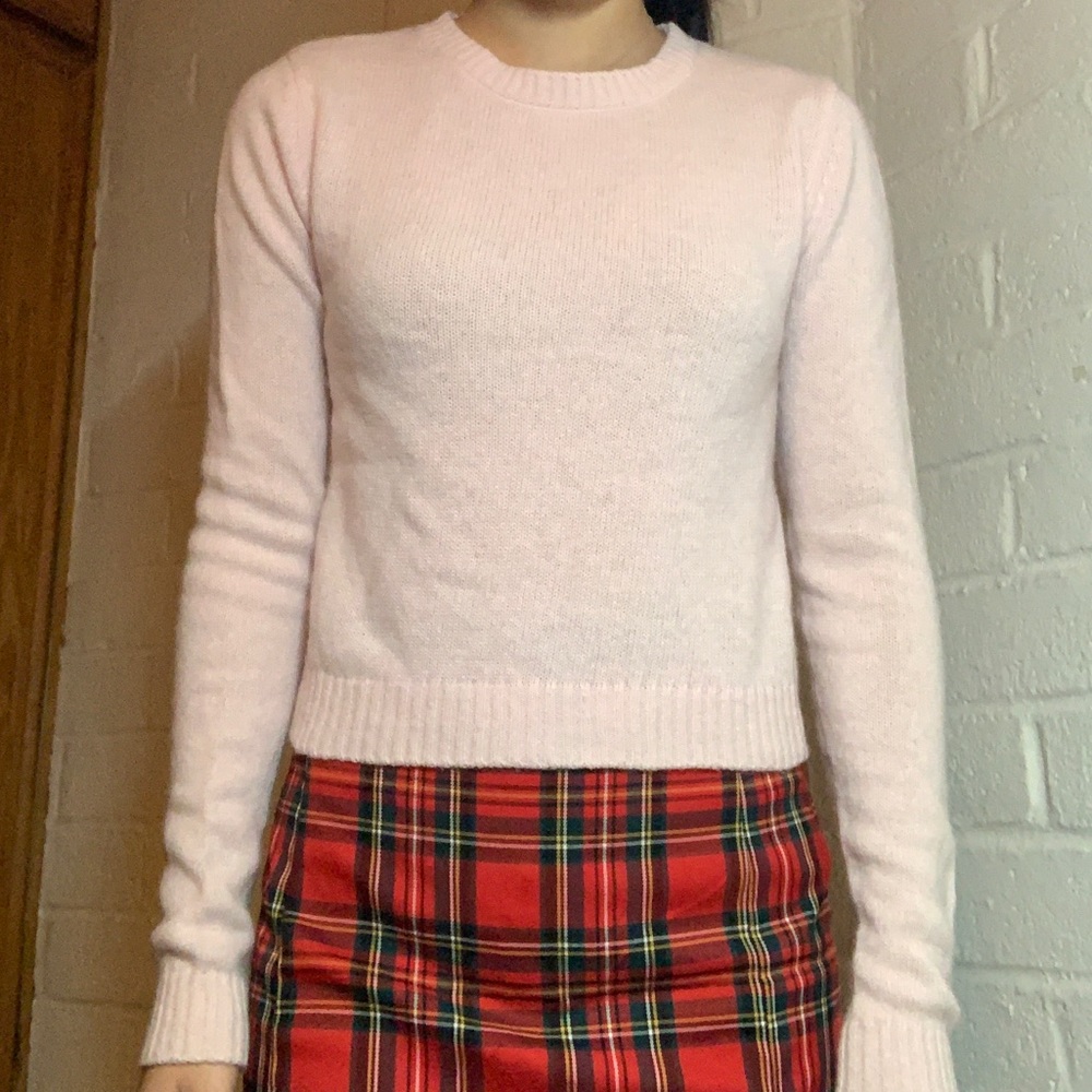 Pink sweater from Brandy Melville